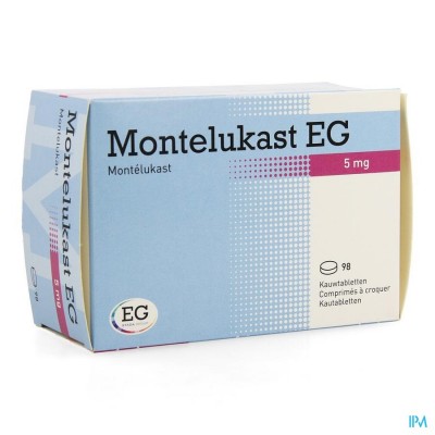 Montelukast EG Kauwtabletten 98 X 5 Mg
