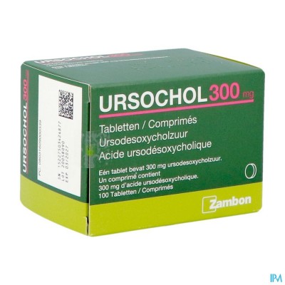 Ursochol 300 Comp 100 X 300mg