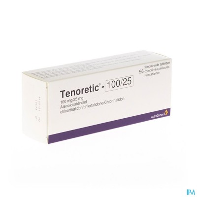 Tenoretic 100mg/25mg Tabl 56