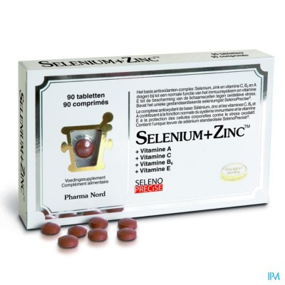 Selenium+zinc Tabl 90