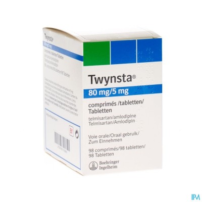 Twynsta 80mg/ 5mg Comp 98 X 80mg