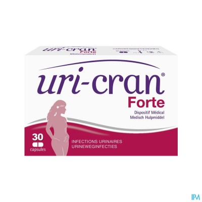 Uri-cran® Forte: Blaasontsteking (30 capsules )