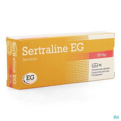 Sertraline EG  50Mg Tabl 30X50Mg
