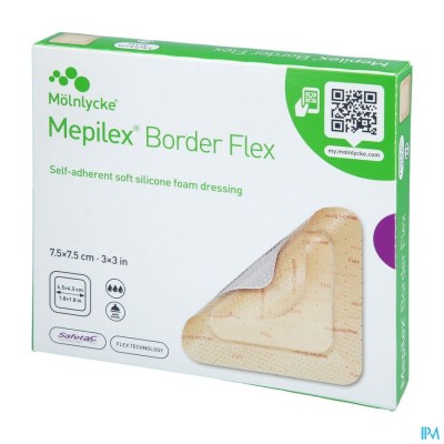 Mepilex Border Flex Verb 7,5x7,5cm 5 595250