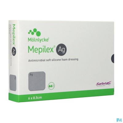 Mepilex Ag Verband Steriel 6,0x 8,5cm 5 287021