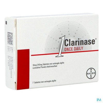 Clarinase 240/10 Once Daily Comp 7