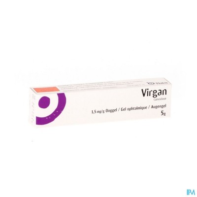 Virgan Gel Ophtalmique/ Ooggel 5g