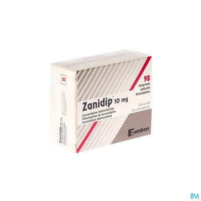 Zanidip Comp 98 X 10mg