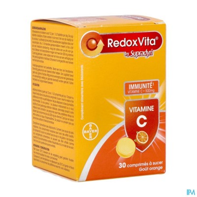 Redoxvita 500mg Sinaas Zuigtabl 30