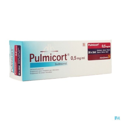 Pulmicort Susp Pour Neb. 0,50mg/ml 20x2ml