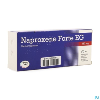 Naproxene Forte EG Tabl 30X550Mg