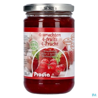 Prodia Broodbeleg 4 Vrucht+maltit300g 6189 Revogan