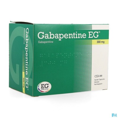 Gabapentine EG 300Mg Caps 200 X 300 Mg