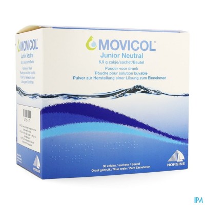 Movicol Junior Neutral Zakjes 30 X 6,9g