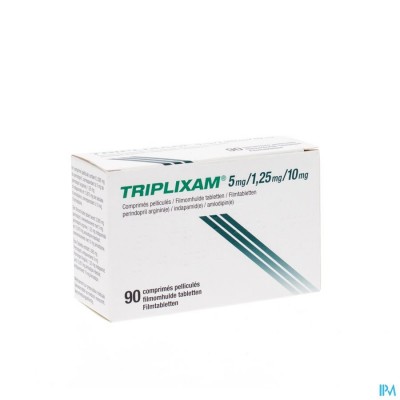 Triplixam 5mg/1,25mg/10mg Filmomh Comp 90