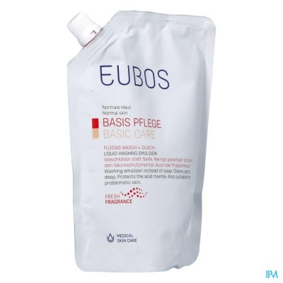 Eubos Zeep Vloeibaar Roze Refill 400ml