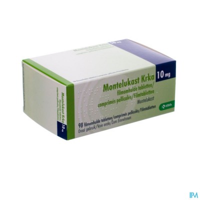 Montelukast Krka 10mg Filmomh Tabl 98 X 10mg