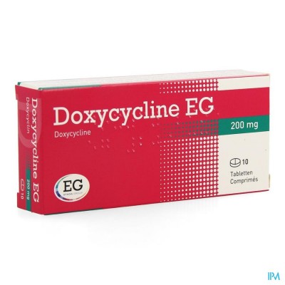 Doxycycline EG        Tabl 10X200Mg