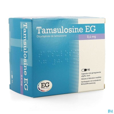 Tamsulosine EG Caps  90 X 0,4 Mg