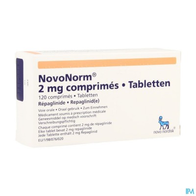 Novonorm Comp 120 X 2,00mg