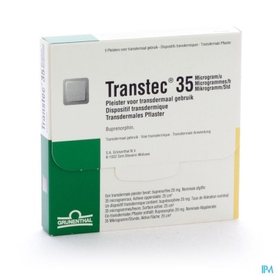 Transtec 35,0mcg/u Patch 5