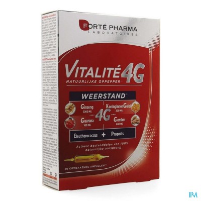 Vitalite 4g Weerstand Amp 20x10ml