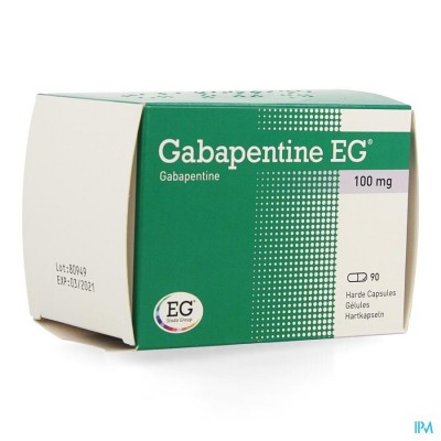 Gabapentine EG 100Mg Caps  90 X 100 Mg
