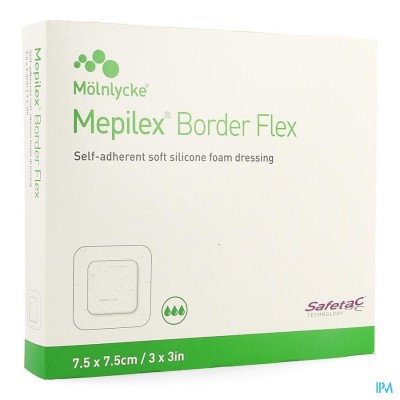 Mepilex Border Flex Verb 7,5x7,5cm 5 595250