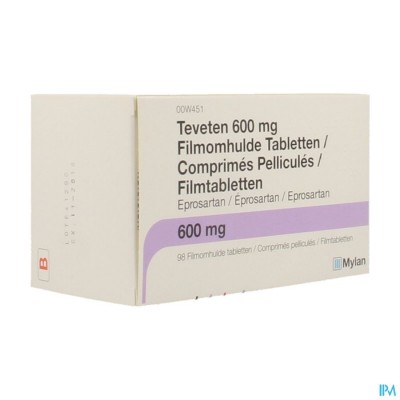 Teveten 600 Comp 98 X 600mg