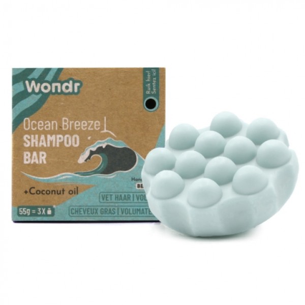 WONDR Shampoo Bar Ocean Breeze 55g