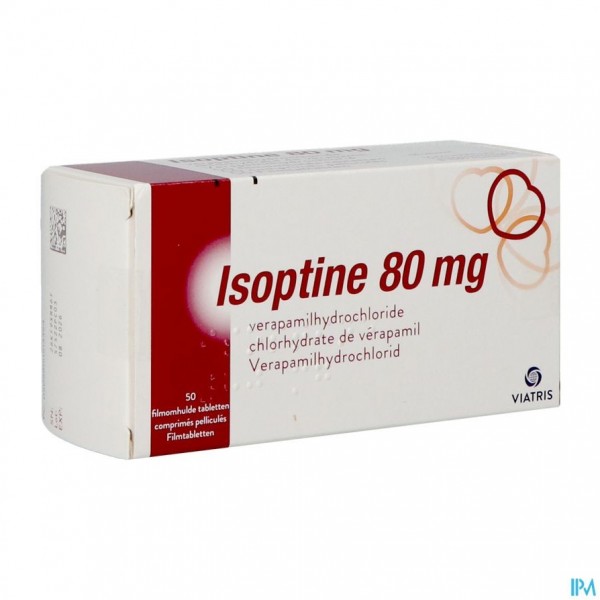 Isoptine Filmomh Tabl 50 X 80mg