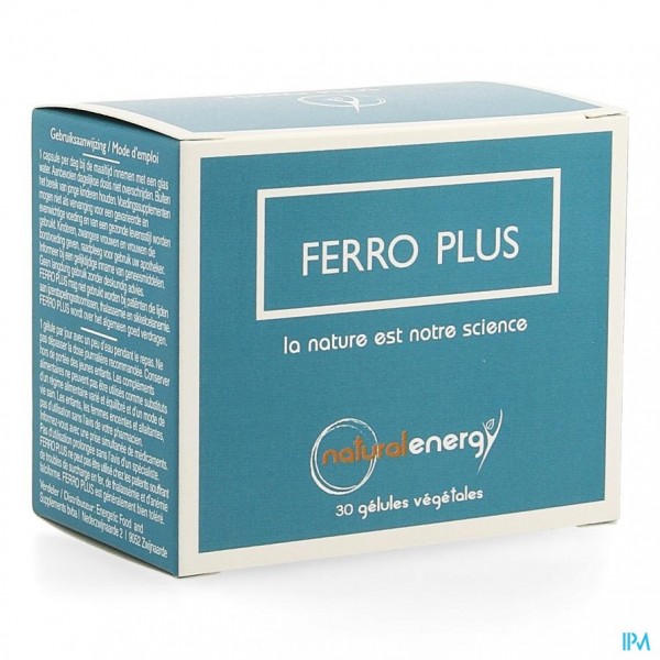 Ferro Plus Caps 30 Natural Energy Labophar