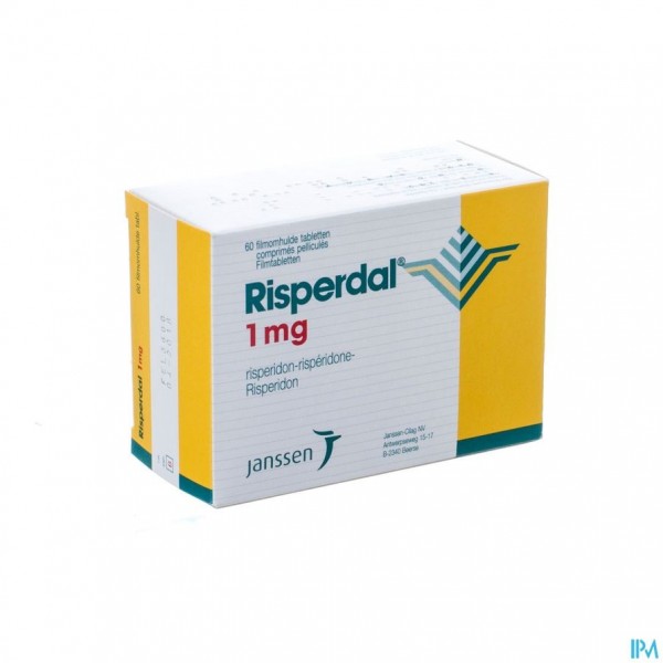 Risperdal Comp Pell 60 X 1mg