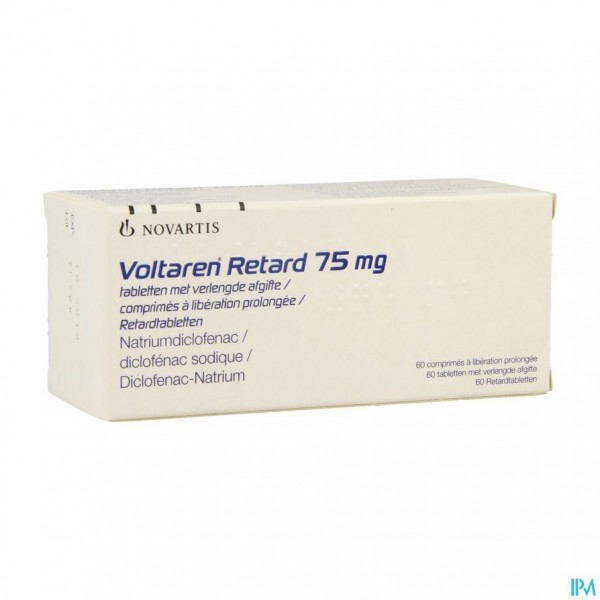 Voltaren Retard Comp 60 X 75mg