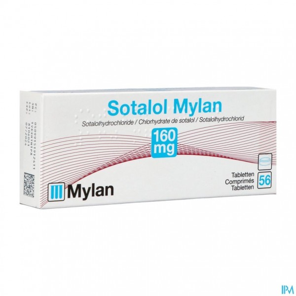 Sotalol Viatris 160mg Tabl 56