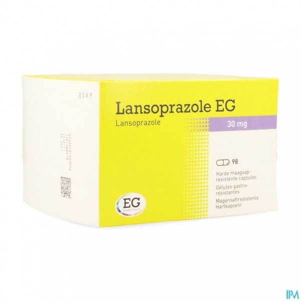 Lansoprazole EG 30 Mg Caps 98 X 30 Mg