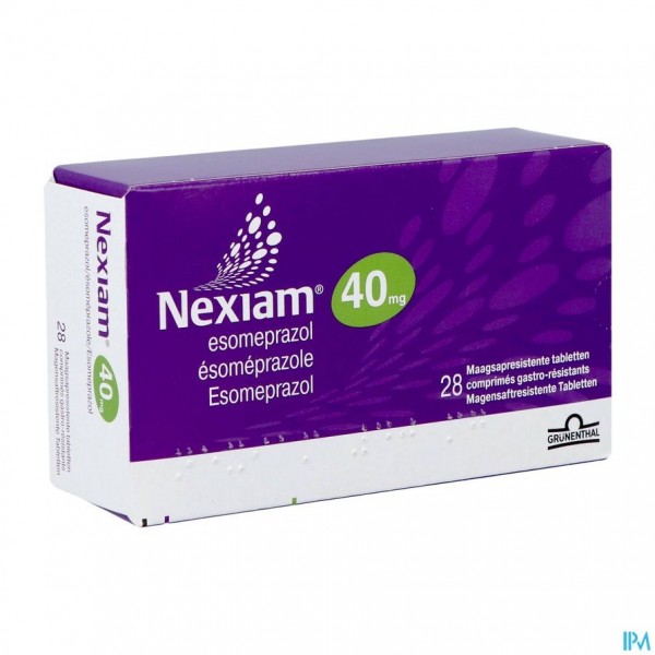 Nexiam 40mg Comp 28 X 40mg