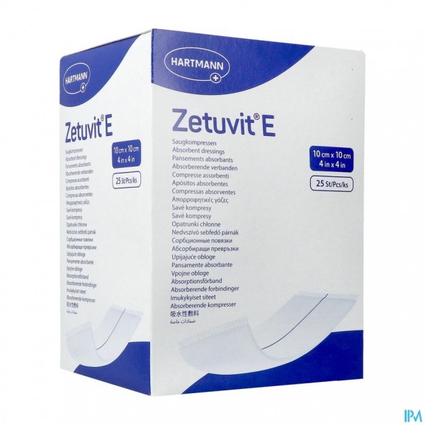 Zetuvit E 10x10cm St. 25 P/s