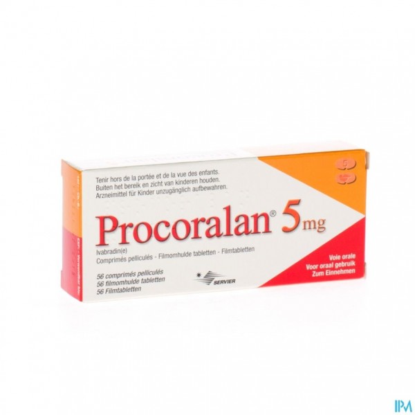 Procoralan 5,0mg Comp 56 X 5,0mg