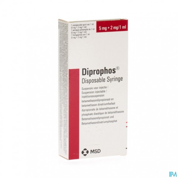 Diprophos Ds Voorgevulde Spuit 1x 5mg-2mg/1ml