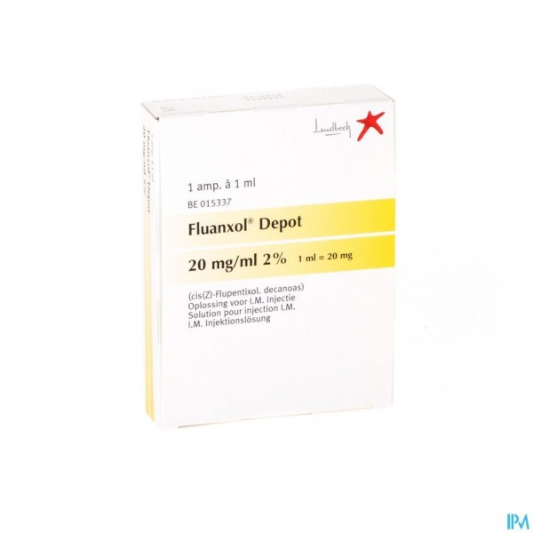Fluanxol Depot Amp Inj 1x 20mg/1ml