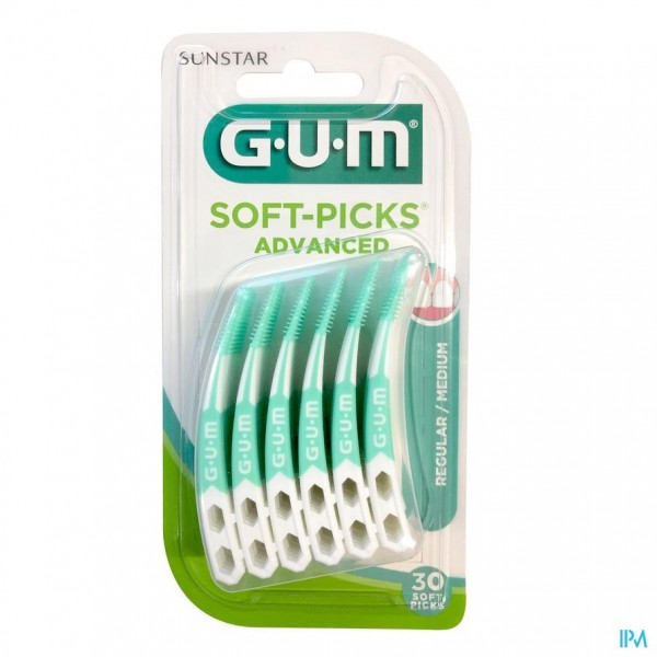 Gum Softpicks Advanced Regular 30 650m