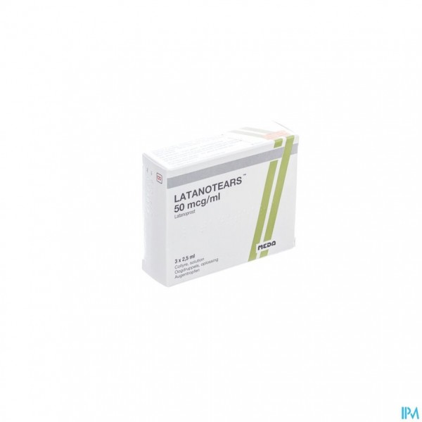 Latanotears 50 Mcg/ml Collyre 3 Fl 2,5ml