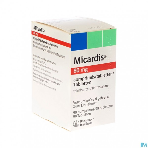 Micardis Comp 98 X 80mg
