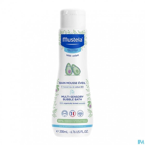 Mustela Pn Tonisch Badschuim Nf 200ml