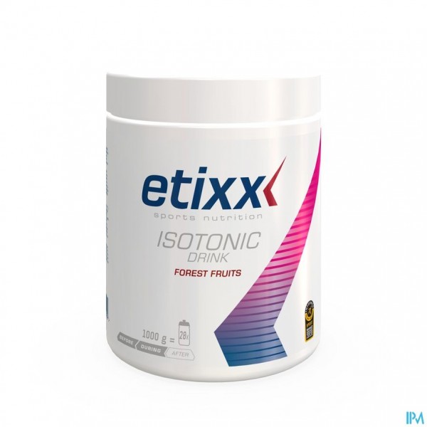 Etixx Isotonic Forest Fruit Pdr Pot 1000g